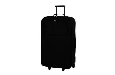 Go Explore Large 2 Wheel Suitcase - Black